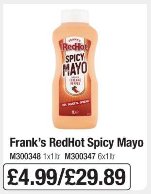 Frank's RedHot Spicy Mayo