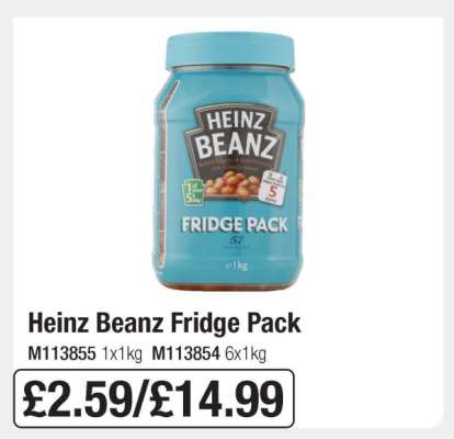 Heinz Beanz Fridge Pack