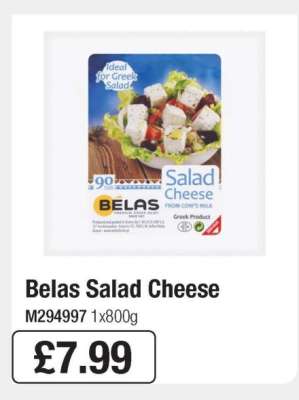 Belas Salad Cheese