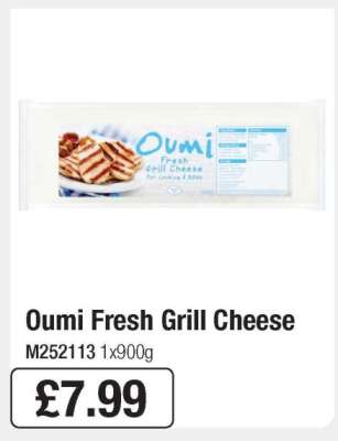 Oumi Fresh Grill Cheese