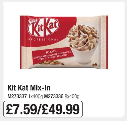Kit Kat Mix-In