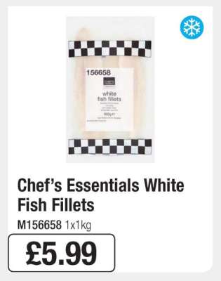 Chef’s Essentials White Fish Fillets