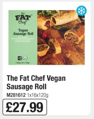 The Fat Chef Vegan Sausage Roll