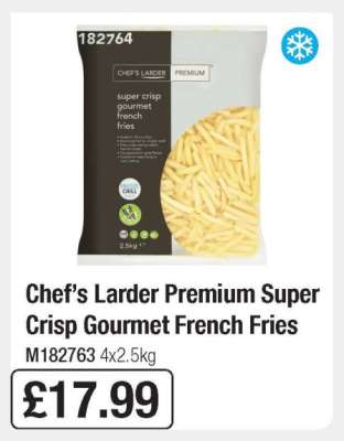 Chef’s Larder Premium Super Crisp Gourmet French Fries