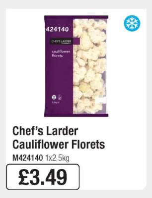 Chef’s Larder Cauliflower Florets