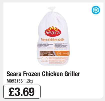 Seara Frozen Chicken Griller