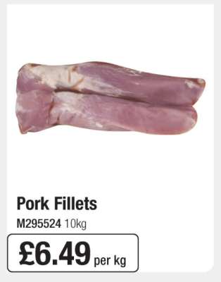 Pork Fillets