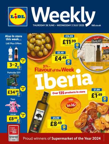 Lidl offer  - 26/06/2025 - 02/07/2025.