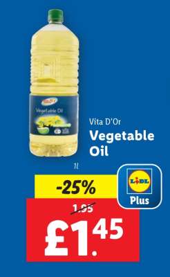 Vita D'Or Vegetable Oil