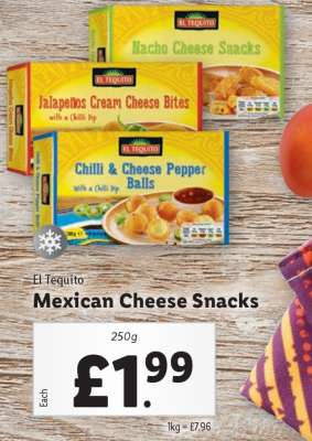 El Tequito Mexican Cheese Snacks
