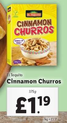 El Tequito Cinnamon Churros