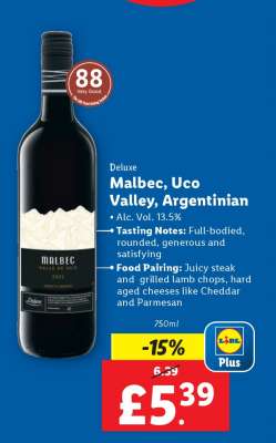 Malbec, Uco Valley, Argentinian