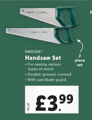 PARKSIDE Handsaw Set