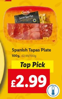 Spanish Tapas Plate