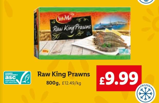 Raw King Prawns