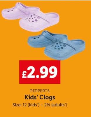 Kids' Clogs