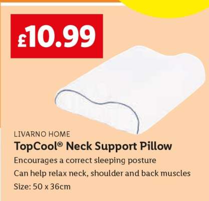 TopCool® Neck Support Pillow