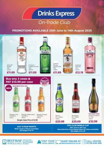 Bestway offer  - 20/06/2025 - 14/08/2025.