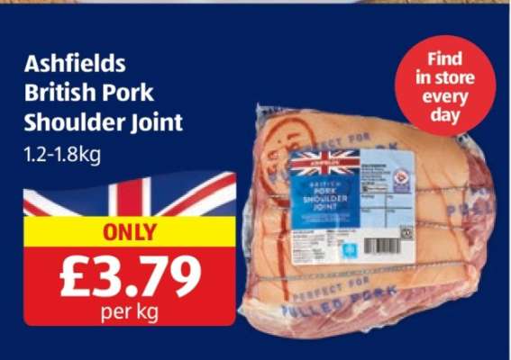 Ashfields British Pork Shoulder Joint