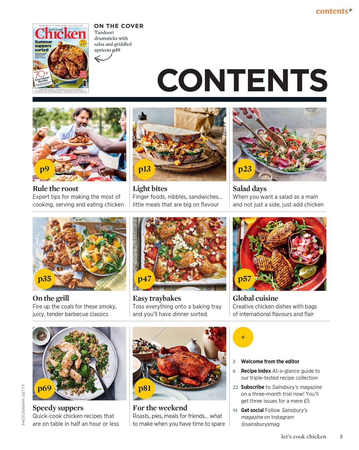 Sainsbury's offer. Page 5