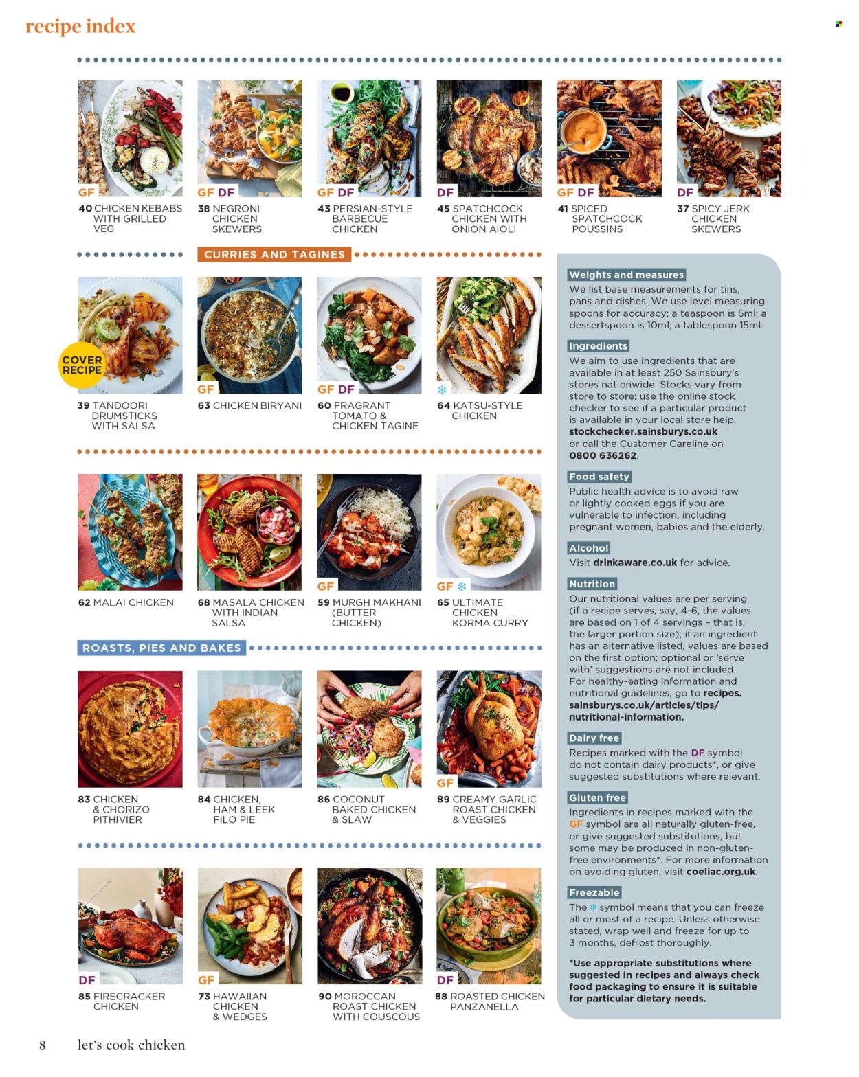 Sainsbury's offer. Page 8