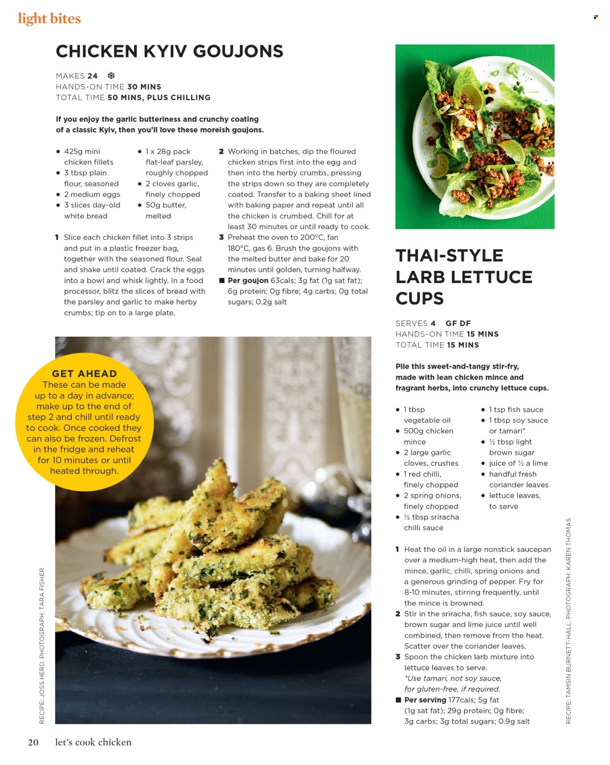 Sainsbury's offer. Page 20