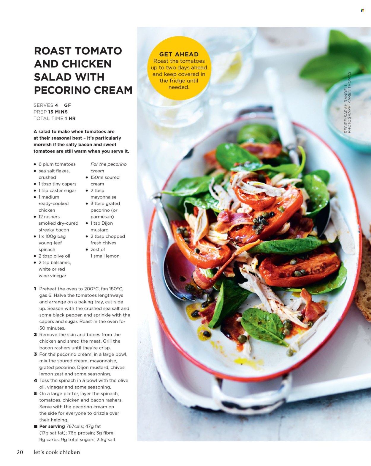 Sainsbury's offer. Page 30