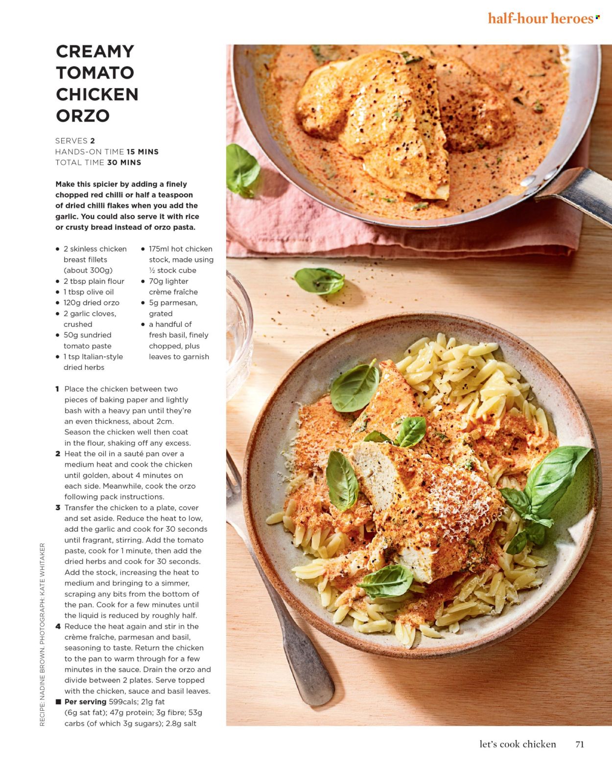 Sainsbury's offer. Page 71