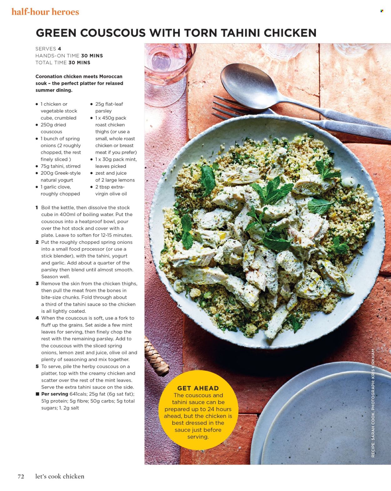 Sainsbury's offer. Page 72