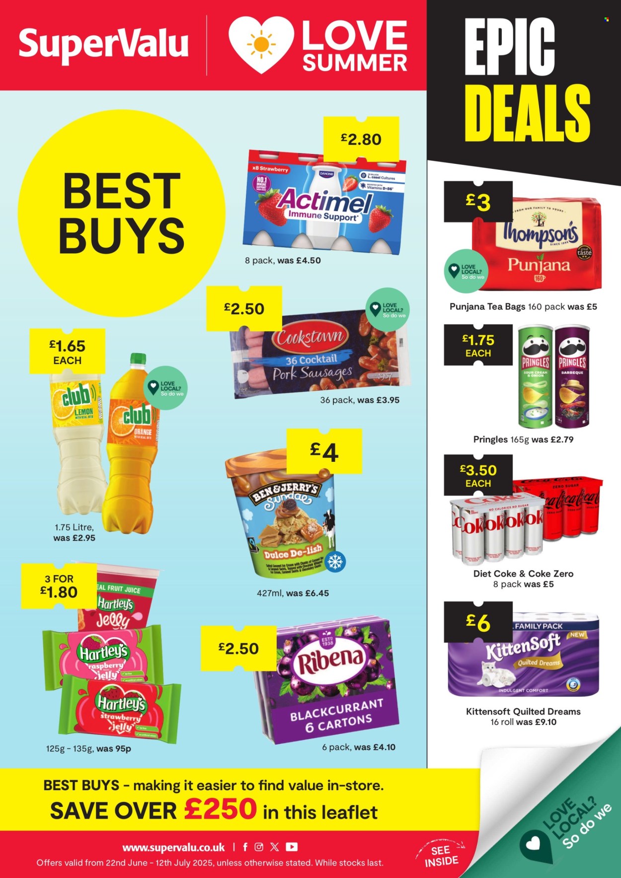 SuperValu offer - 22/06/2025 - 12/07/2025. Page 1