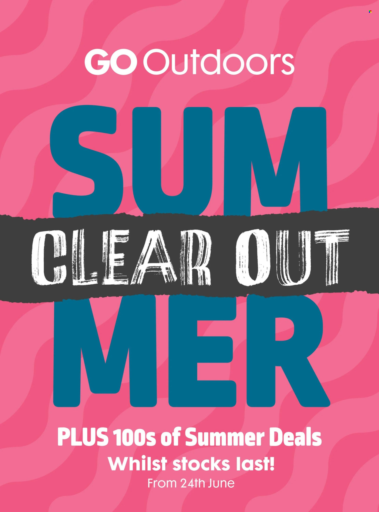GO Outdoors offer - 24/06/2025 - 21/07/2025. Page 1