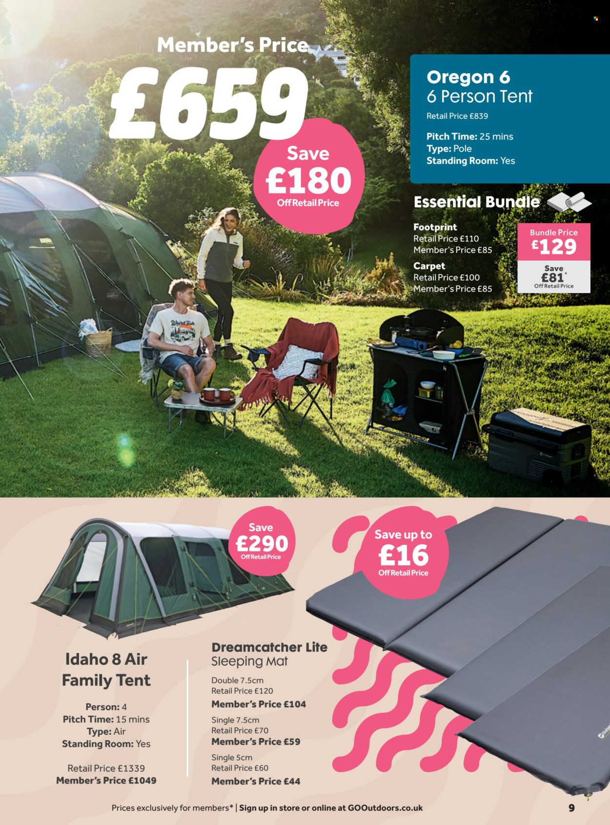 GO Outdoors offer - 24/06/2025 - 21/07/2025. Page 9