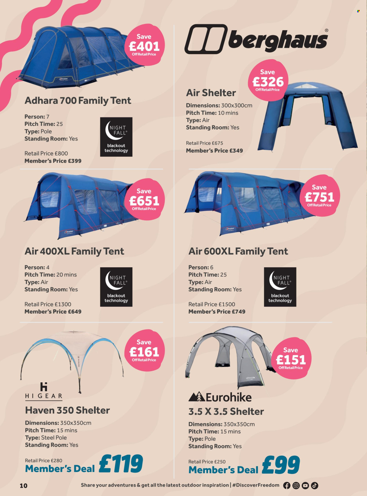 GO Outdoors offer - 24/06/2025 - 21/07/2025. Page 10