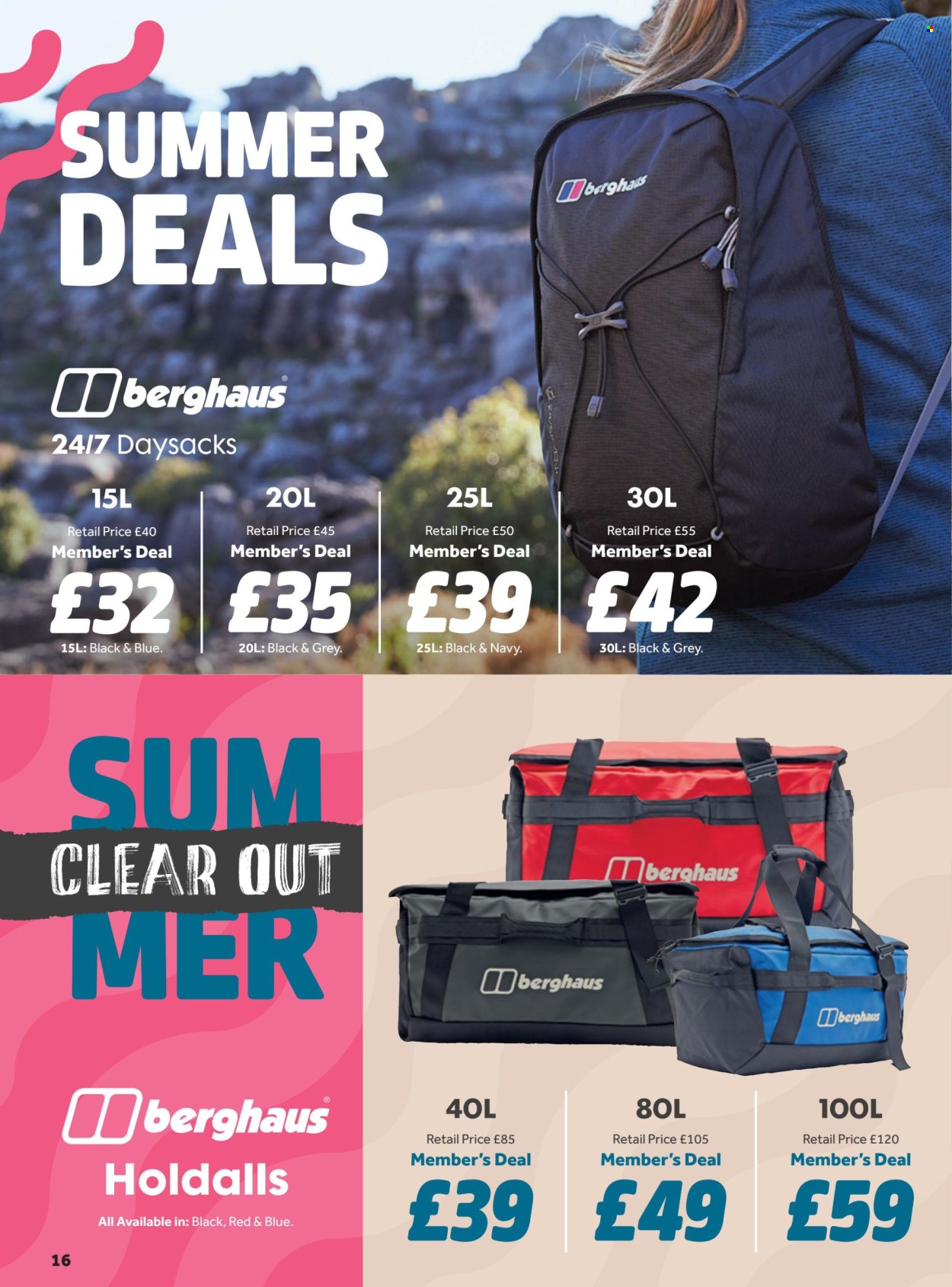 GO Outdoors offer - 24/06/2025 - 21/07/2025. Page 16