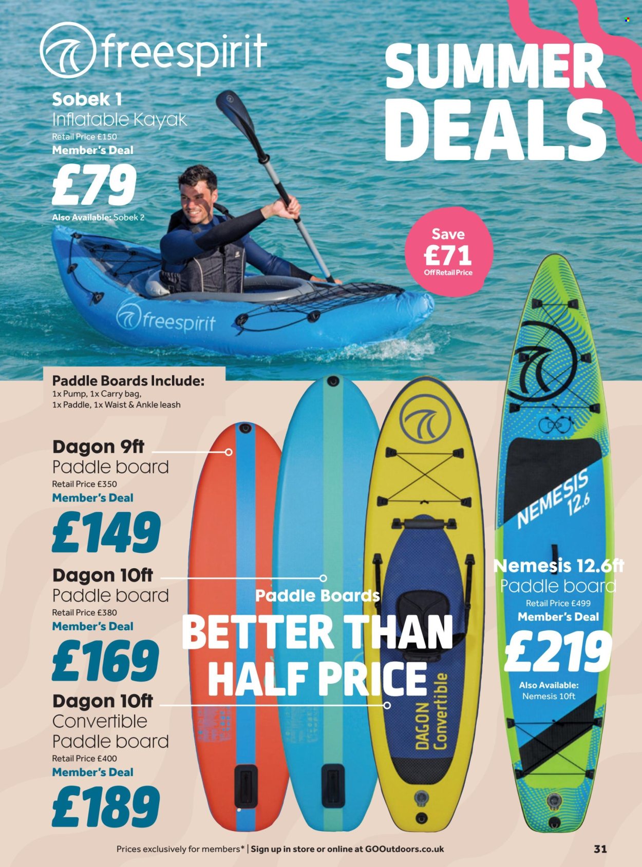 GO Outdoors offer - 24/06/2025 - 21/07/2025. Page 31