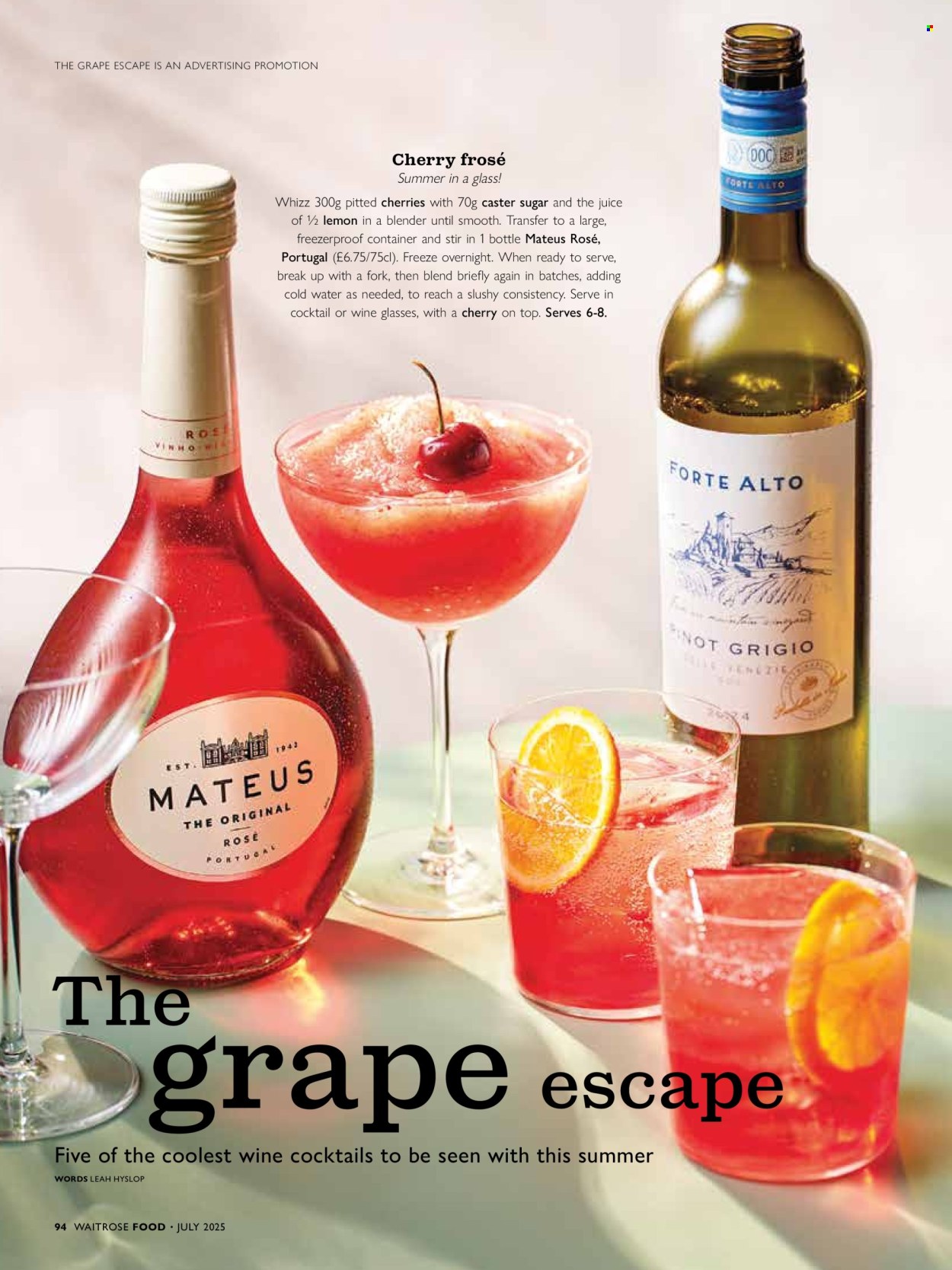 Waitrose offer - 01/07/2025 - 31/07/2025. Page 94