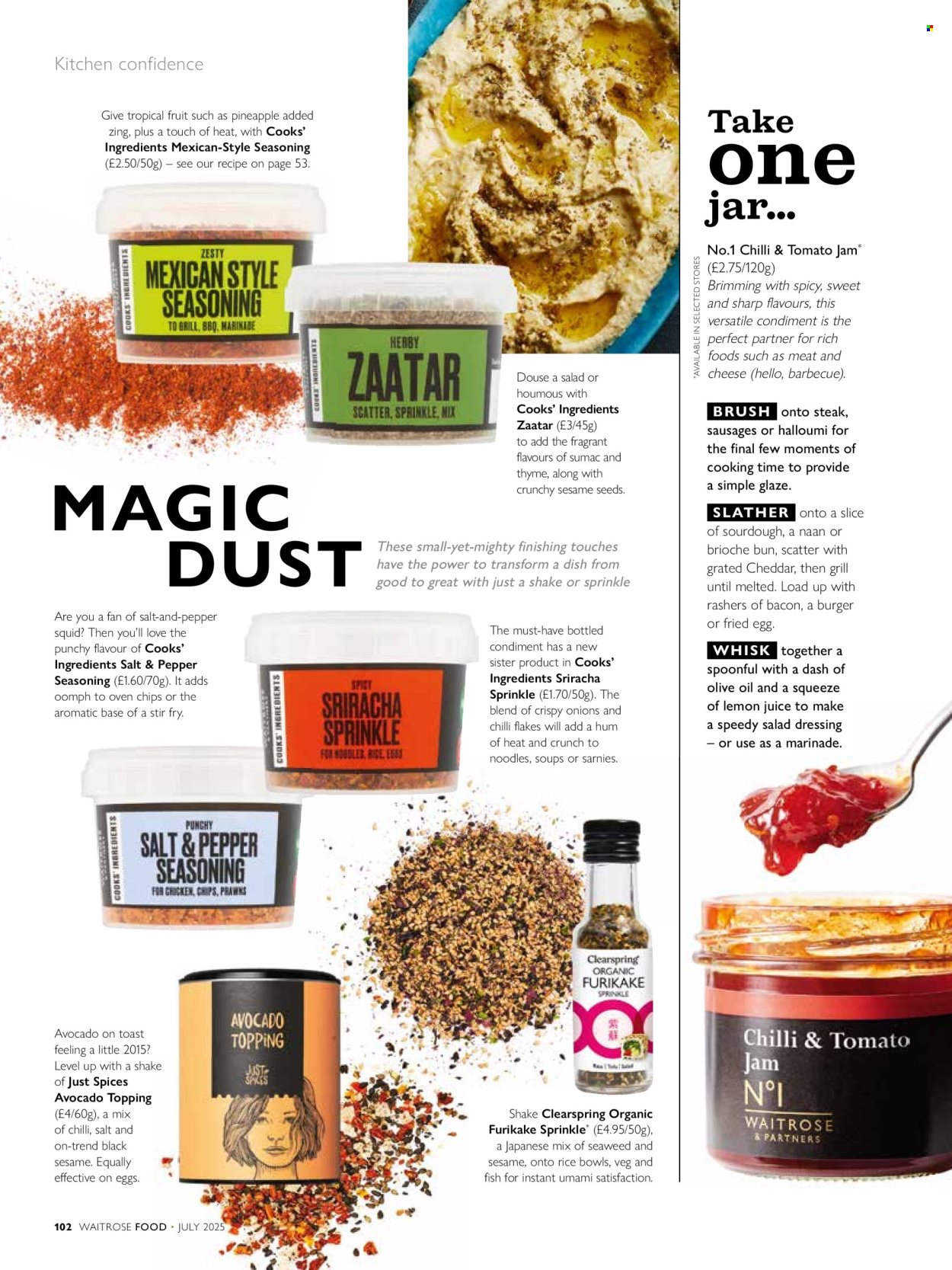 Waitrose offer - 01/07/2025 - 31/07/2025. Page 102