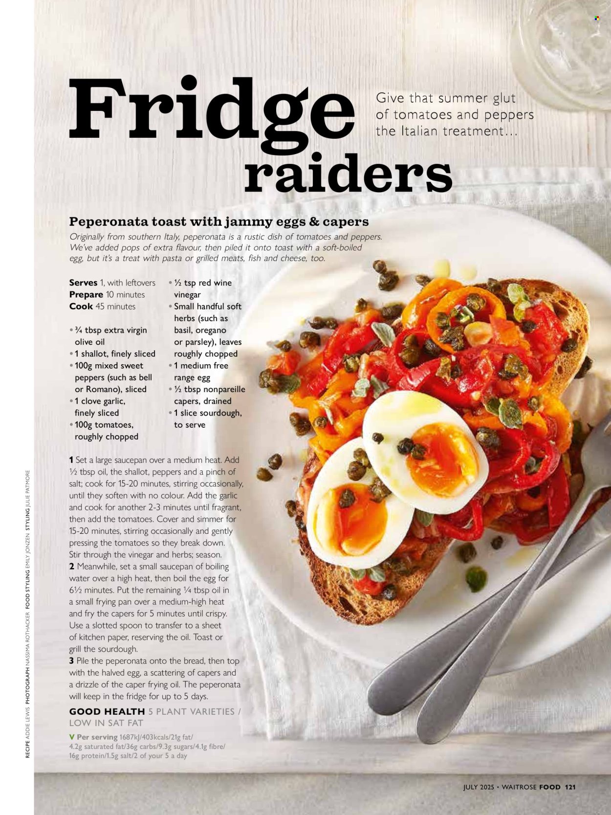 Waitrose offer - 01/07/2025 - 31/07/2025. Page 121