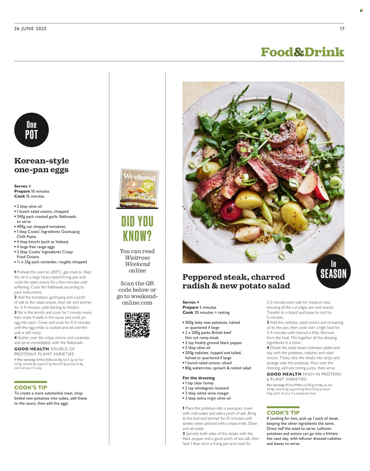 Waitrose offer - 26/06/2025 - 15/07/2025. Page 17