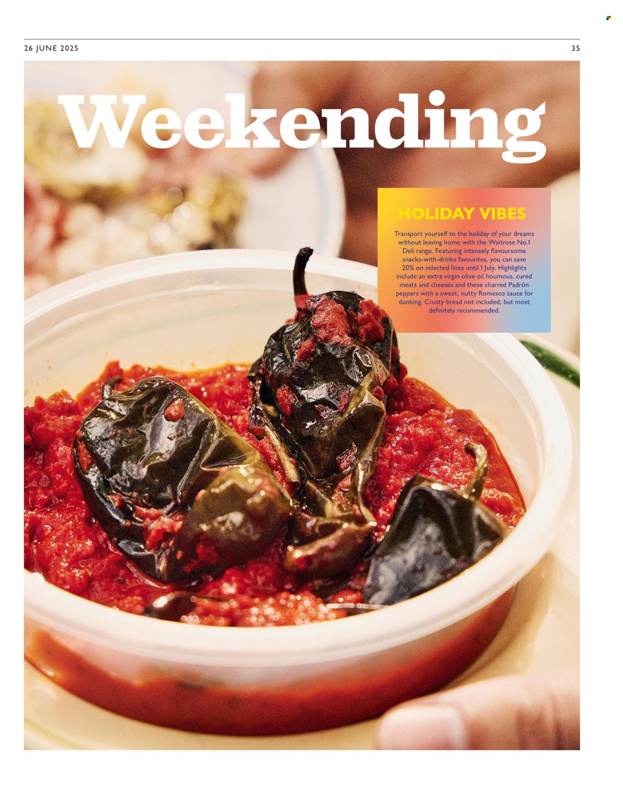 Waitrose offer - 26/06/2025 - 15/07/2025. Page 35