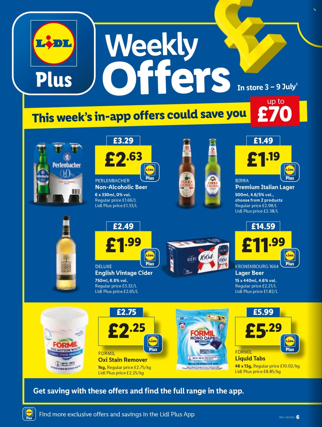 Lidl offer - 03/07/2025 - 09/07/2025. Page 6