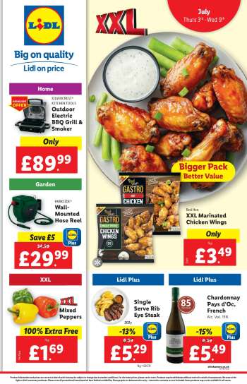 Lidl offer  - 03/07/2025 - 09/07/2025.