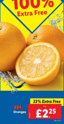 XXL Oranges