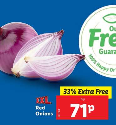 XXL Red Onions