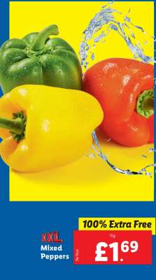 XXL Mixed Peppers