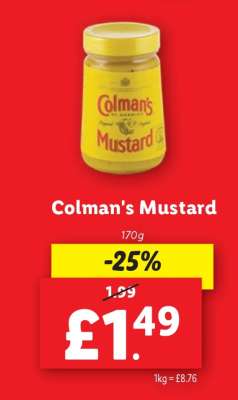 Colman's Mustard