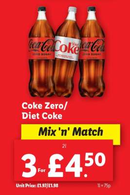 Coke Zero/Diet Coke