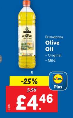 Primadonna Olive Oil