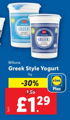 Milbona Greek Style Yogurt