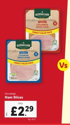 Glensallagh Ham Slices